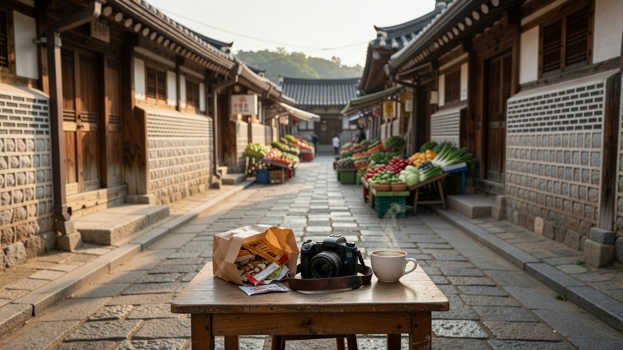 전주 시장·카페·사진 골목을 같이 보는 장소 추천 코스